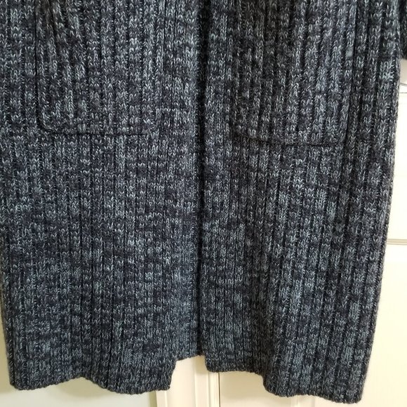 Moda International sweater Medium toggle button long cardigan duster knit Y2K - Picture 6 of 12